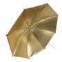 Deštník odrazný zlatý o průměru110cm